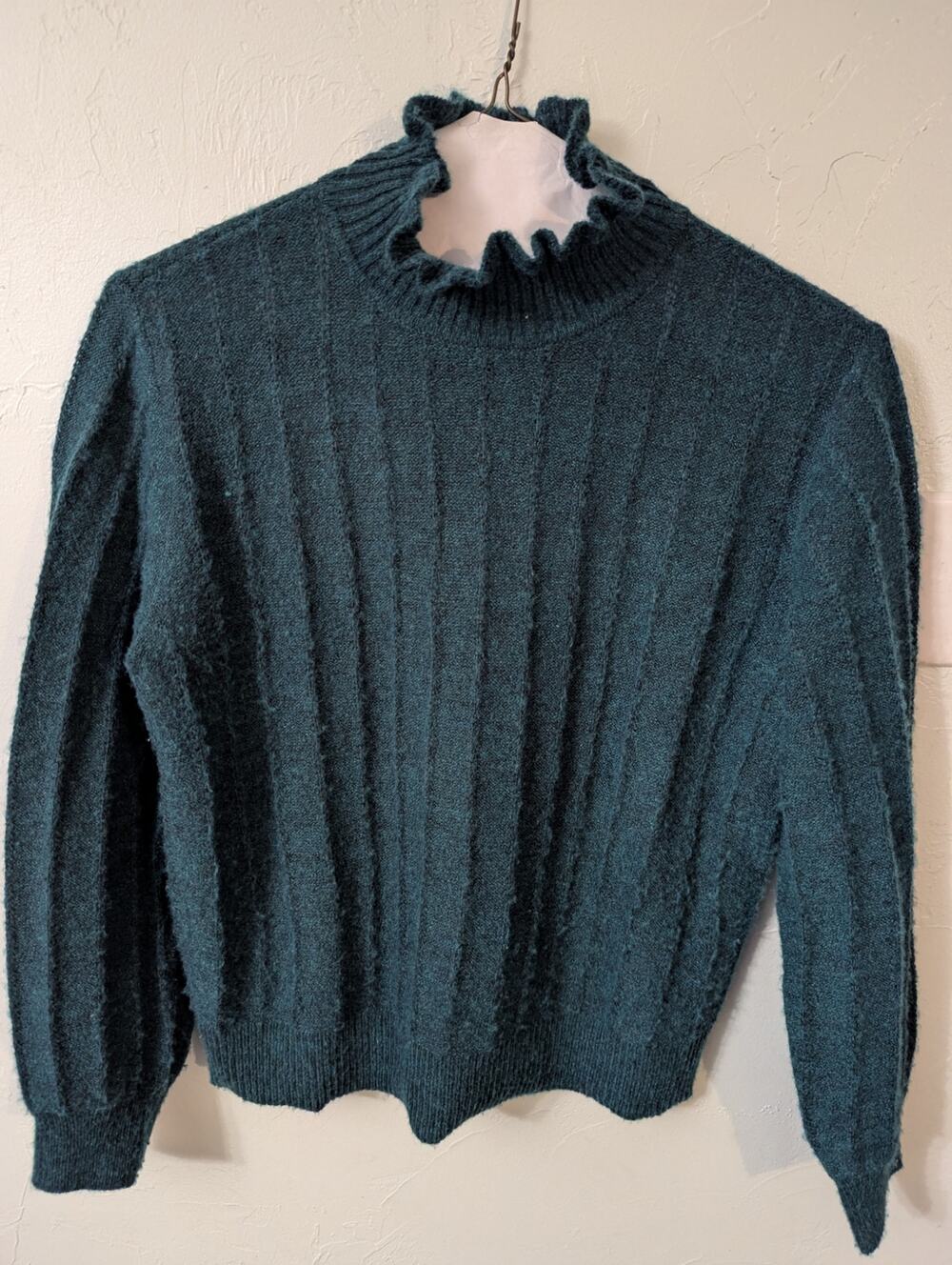 Lauren Conrad teal lightweight sweater